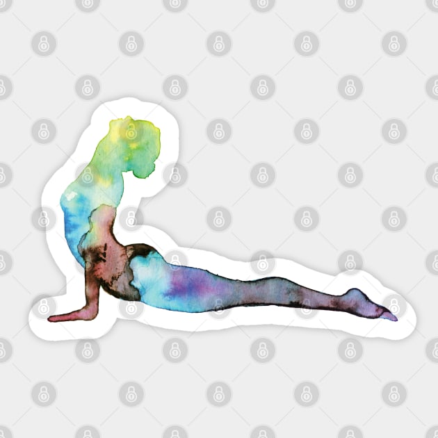 Cobra pose Sticker by LaBellaCiambella